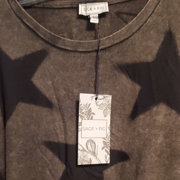 Star Pattern Long Sleeve Shirt - Picture 3 of 4